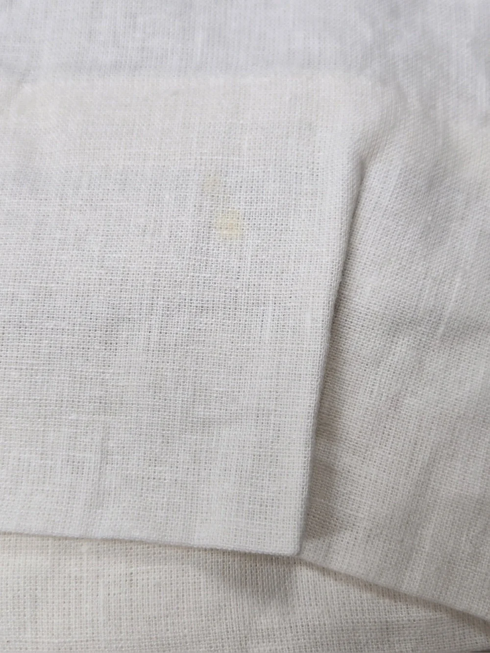 QUINCE Set Of 2 48x108 European Linen True Blackout Curtains Cream 0413